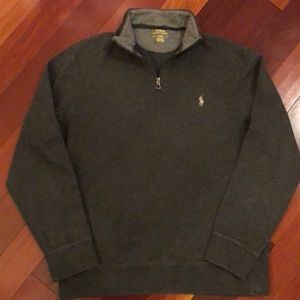 Mens Polo Ralph Lauren's quarter-zip pullover.